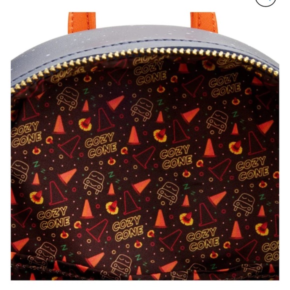 🚨NEW🚨Cars Cozy Cone Motel Glow Backpack & Wallet- Loungefly - Picture 4 of 15